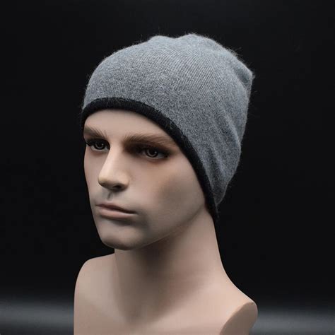 New Brand Spring And Autumn Men S Fine Wool Knitted Hats Men S