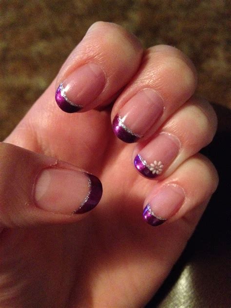 Purple French Tip Nail Designs All You Need To Know The Fshn