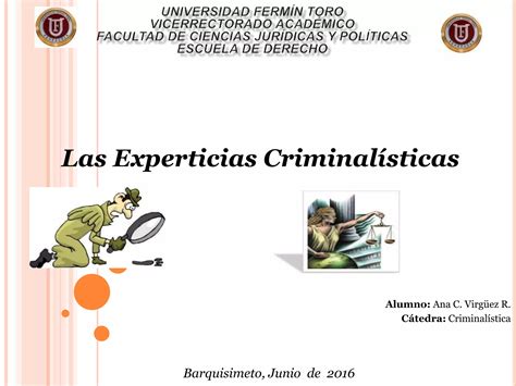 Las Experticias Criminalistica Ppt