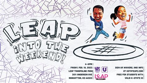 Leap Into The Weekend — K State Student Union Program Council