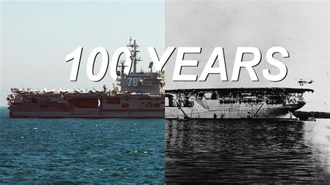 100 Years Of U S Carrier Operations YouTube