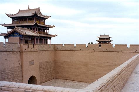 Great Wall Fort at Jiayuguan, Gansu, China - 2008