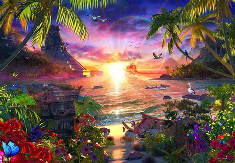 Sun Beach Sea - online puzzle