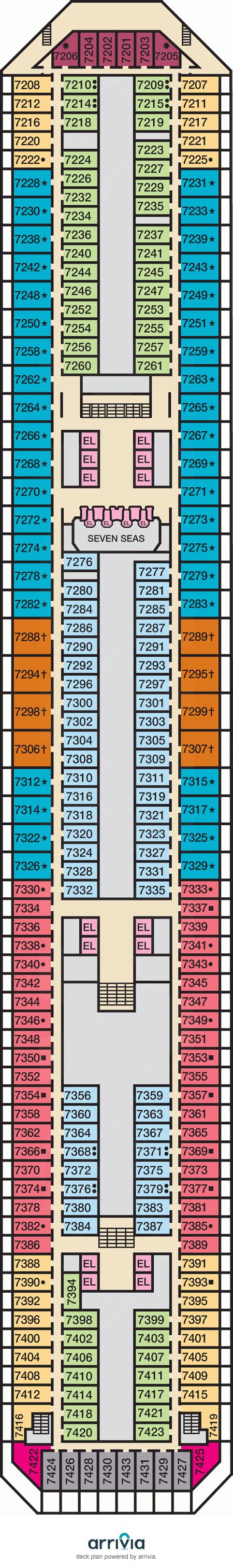 Carnival Victory Deck Plans