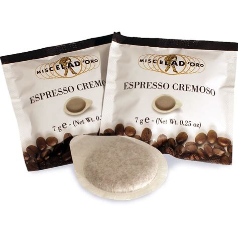 Miscela D Oro Espresso Cremoso ESE Espresso Pods 150 Pcs Crema