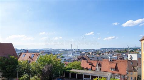 Panoramic View To Boeblingen Sindelfingen Germany Stock Image Image