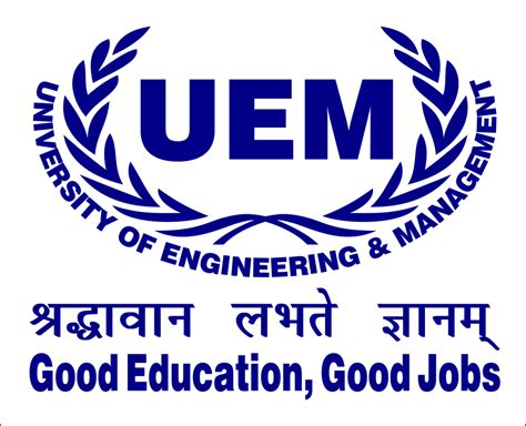 File:University of Engineering and Management Kolkata logo.png ...