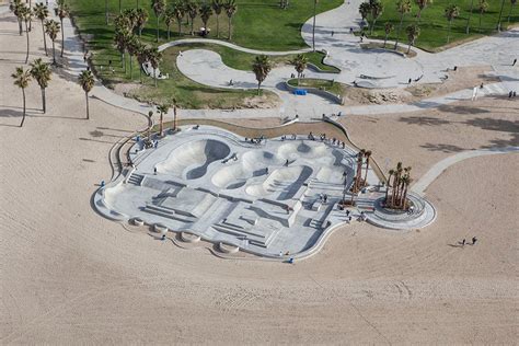 We have great Venice Beach Skatepark Aerial Photos