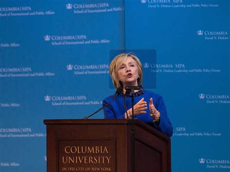 Hillary Clinton to join Columbia as a professor and fellow in global affairs : NPR