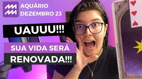 AquÁrio ♒️ Dezembro 2023 • 😱 Se Prepara Uma Grande Limpeza Nos Seus Caminhos 🔥 Youtube