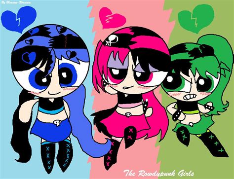 The Rowdypunk Girls By Meimeix On Deviantart