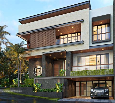 Desain Rumah Style Modern Tropis Terbaik