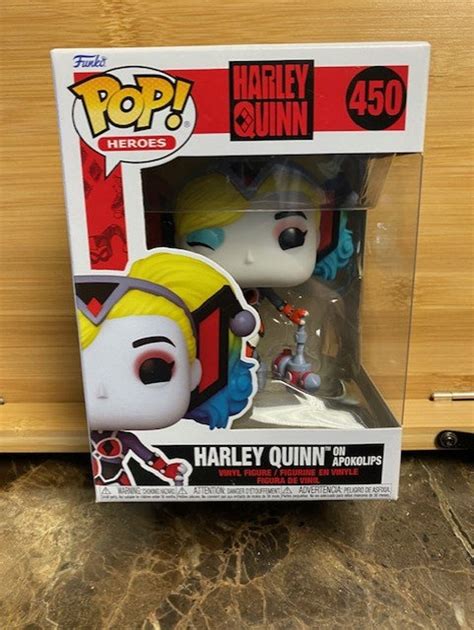 Harley Quinn Harley Quinn On Apokolips Funko Pop 450 Etsy