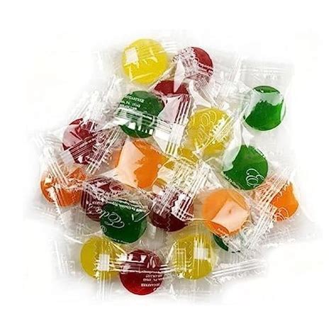 Healthy Eda S Sugar Free Mixed Fruit Hard Candy Assorted Fruit Flavors Individually Wrapped