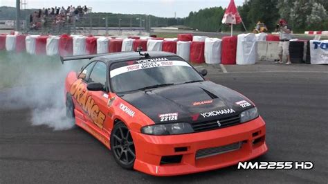 Team Orange Skyline R33 Drifting Youtube