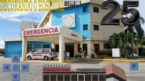 Construindo Uma Cidade Decorando O Hospital No Minecraft Youtube