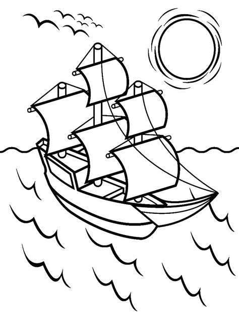 Water transport coloring pages download and print for free