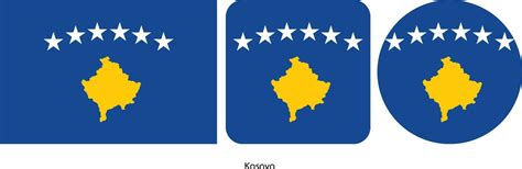 Kosovo flag, vector illustration 5148674 Vector Art at Vecteezy