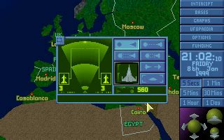 Screenshot Of X Ufo Defense Dos Mobygames