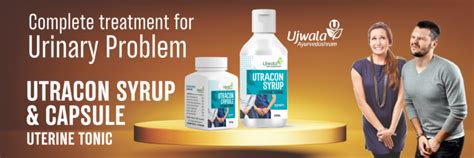 Utracon Syrup And Utracon Capsule Kit For One Month Ujwala Ayurvedashram