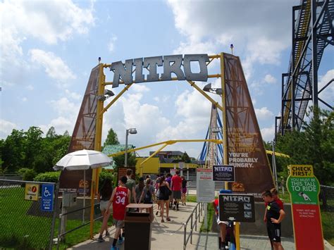 Nitro Six Flags Great Adventure Coasterpedia The Roller Coaster