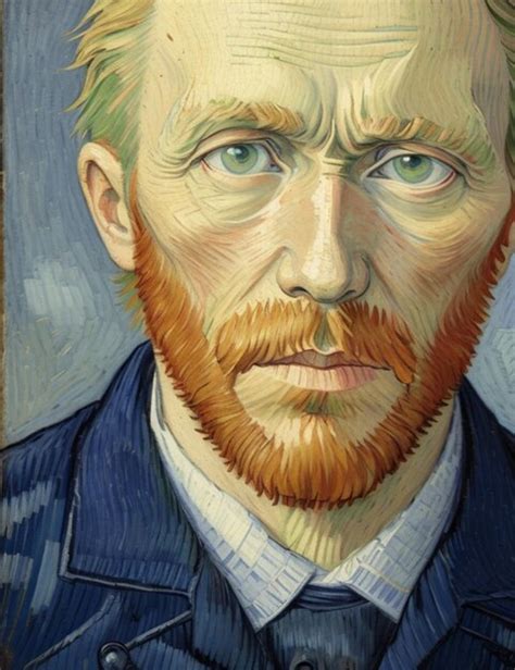 Premium Photo Portrait Vincent Van Gogh The Artist Who Lived A Tragic