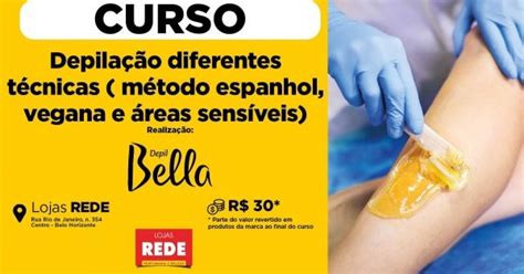 Depilação diferentes técnicas método espanhol vegana e áreas