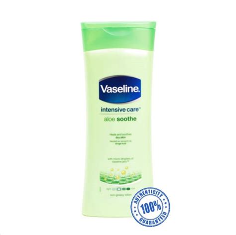 Vaseline Intensive Care Aloe Soothe Lotion 400ml Lazada Ph