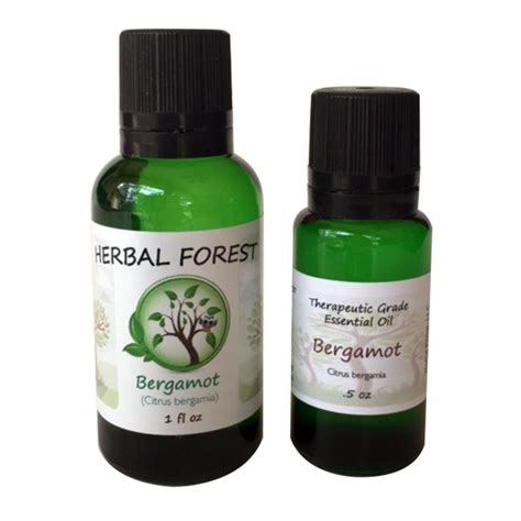 bergamot essential oil group