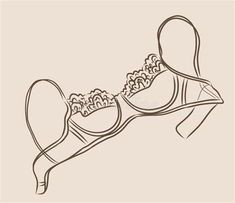 Lacy Lingerie Element Stock Illustration Illustration Of Feminine