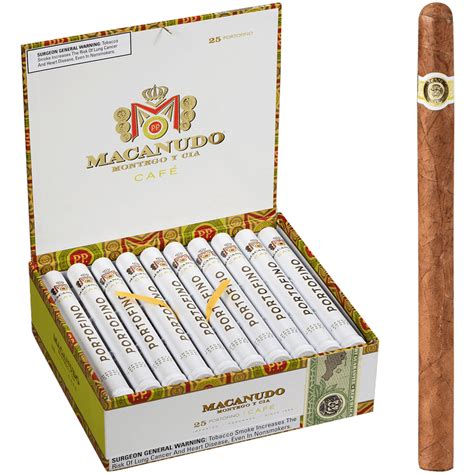 Macanudo Cigars Cafe Portofino Tubos 25 Ct Box 700x34 Buitrago Cigars