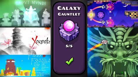 Galaxy Gauntlet Completed Geometry Dash 22 Stuff 4 Youtube