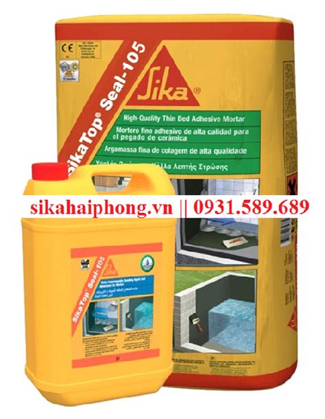 ChỐng ThẤm Hai ThÀnh PhẦn Sikatop Seal 105tổng đại Lý Sika Số 1 Miền