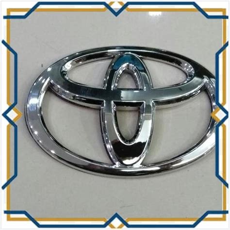 Jual Klj Logo Toyota Calya Depan Grill Crom Cm Emblem Toyota Calya