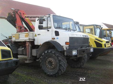 Unimog U 1850 Crane Pk 22 000 B 1993 Other Trucks Over 75t Photo And