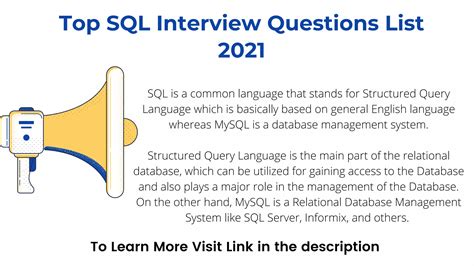 Most Commonly Asked Sql Interview Questions And Answers In Ppt