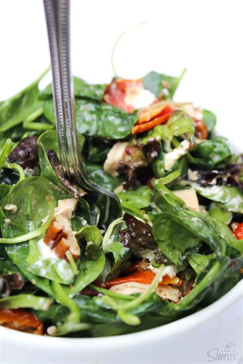 Chicken And Spinach Salad With Lemon Vinaigrette Recipe Spinach Salad With Chicken Spinach