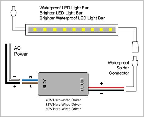 Connecting Led Driver To Light Switch 230v Led Driver Circui