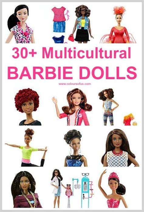 Multicultural Barbie Dolls - Colours of Us