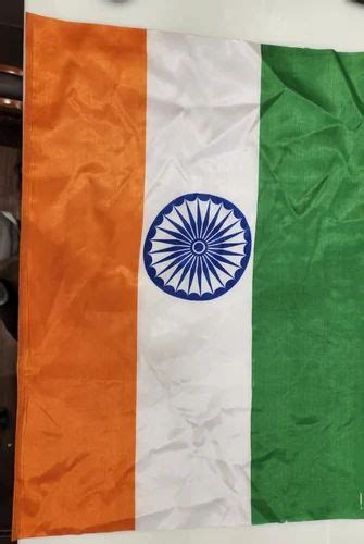 Polyester TRI Indian Flag Size 20x30 Inches At Rs 20 Piece In New