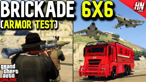 Acid Lab Brickade 6x6 Armor Test GTA Online