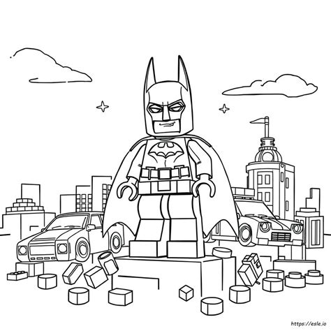 Desenho Do Batman Lego - Desenhos Para Colorir Do Lego Batman Grátis