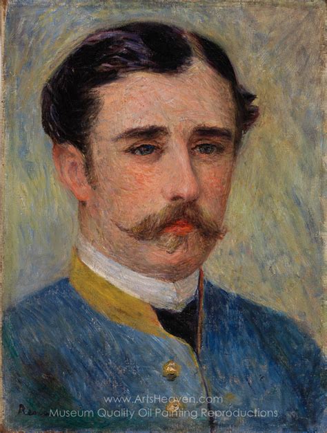 Pierre Auguste Renoir Portrait Of A Man Monsieur Charpentier Painting