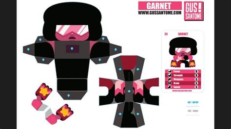 12 Printable Steven Universe Papercraft Freedom