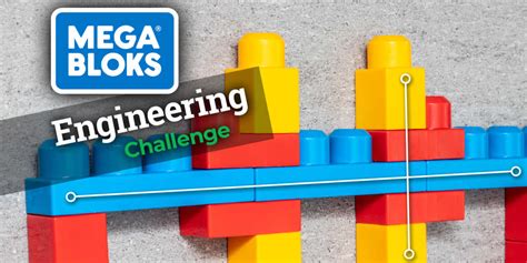 Megabloks Bridge Span Engineering Challenge STEM Mayhem