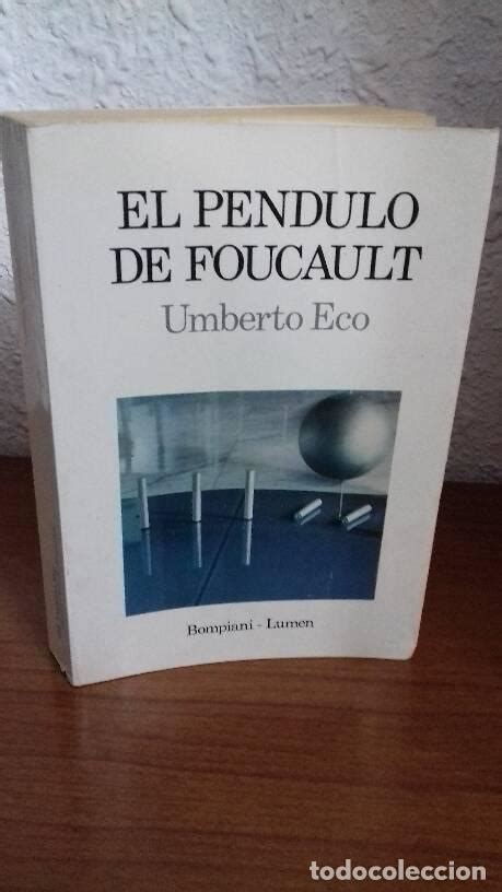 Pendulo De Foucault El Eco Umberto Comprar Libros Sin Clasificar