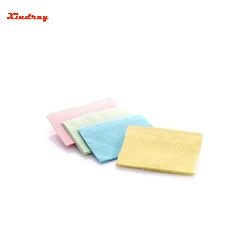 Two Layers Of Wood Pulp Paper Disposable Dental Patient Bib China