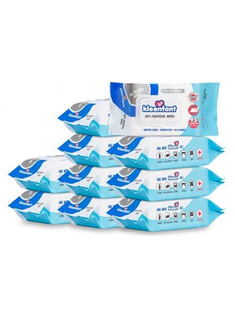 Kleenfant Fresh Scent Antibacterial Wipes Shee Edamama