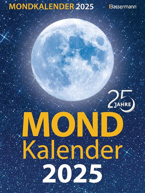 Mondkalender 2025 Garten - Kayle Melanie