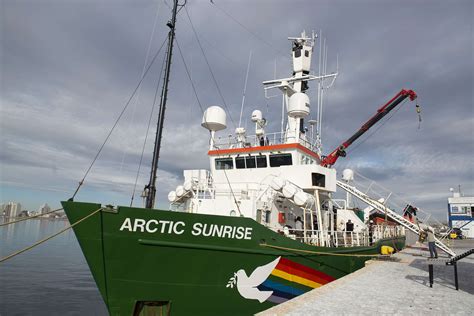 Fundaci N Greenpeace Argentina El Arctic Sunrise Llega A Puerto